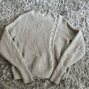 Aritzia Wilfred Lonell Cable Knit Sweater